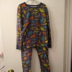 Cat & Jack PJs with LOTS of dinosaurs, size 10